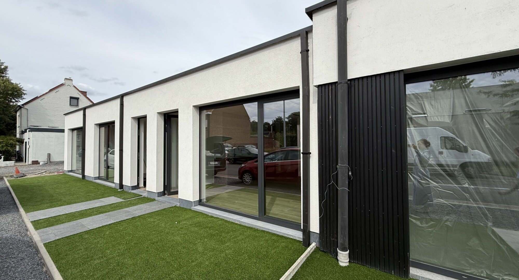 Nieuwbouwstudio in het centrum van Merelbeke