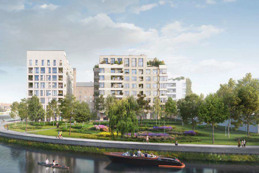 Nieuwbouw appartement met prachtig zicht over OLV-kerk van Deinze