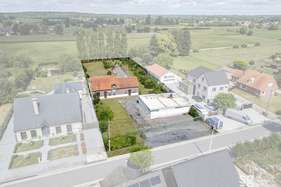 Uniek perceel bouwgrond van 2.509 m² met open zicht op de velden