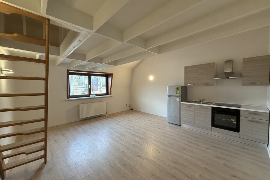 Recent gerenoveerde studio aan station in Deinze