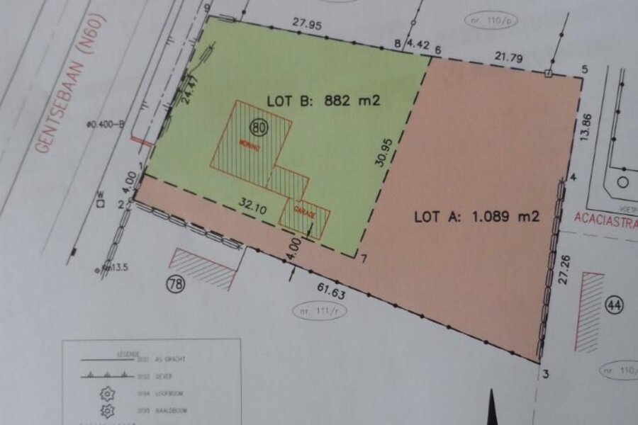 Mooie bouwgrond zonder bouwverplichting