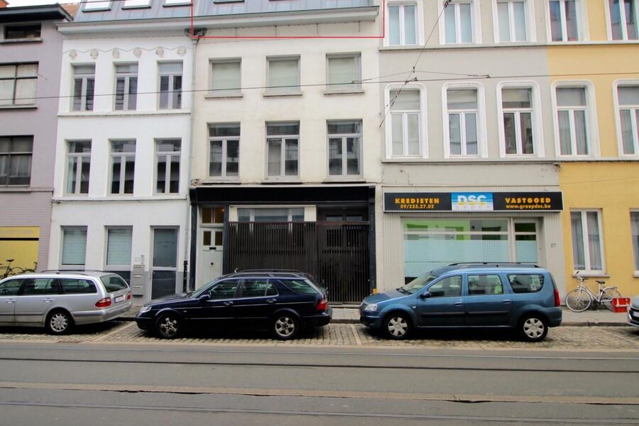 2-slpk appartement met terras in centrum Gent