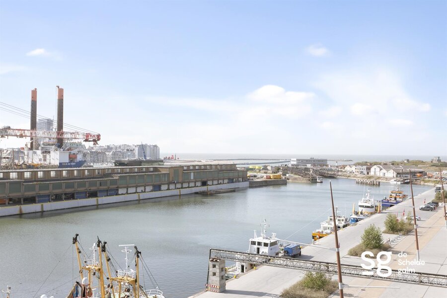 Ruim appartement met prachtig terras aan de Vismijn van Oostende