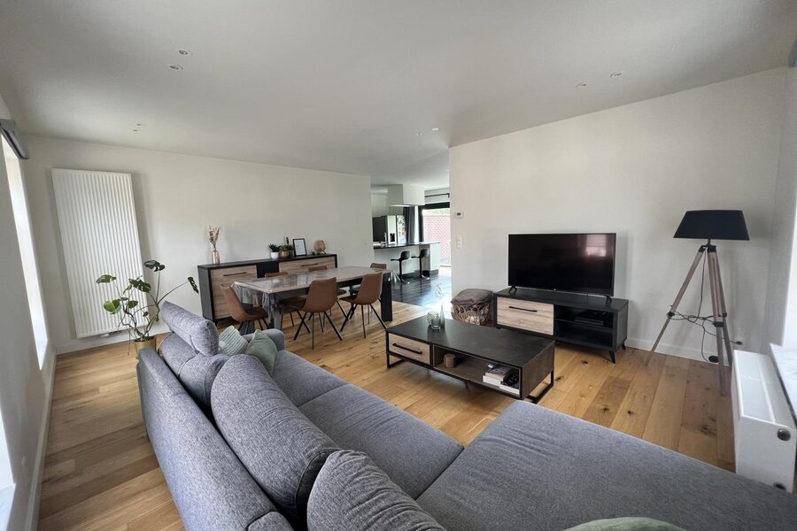 Duplex appartement te Zevergem