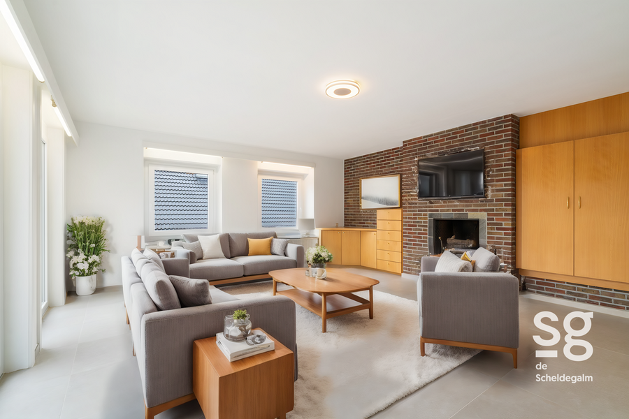 Gerenoveerd appartement aan de rand van Gent