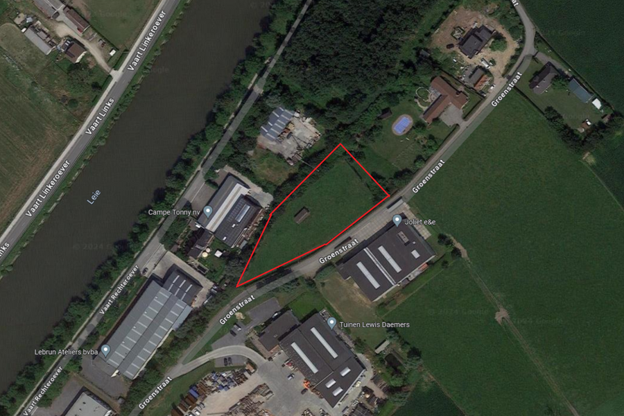 Uniek KMO-perceel aan de rand van Deinze