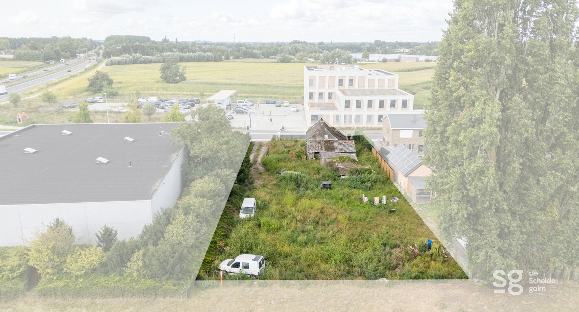 Bouwgrond aan de rand van Nazareth-De Pinte