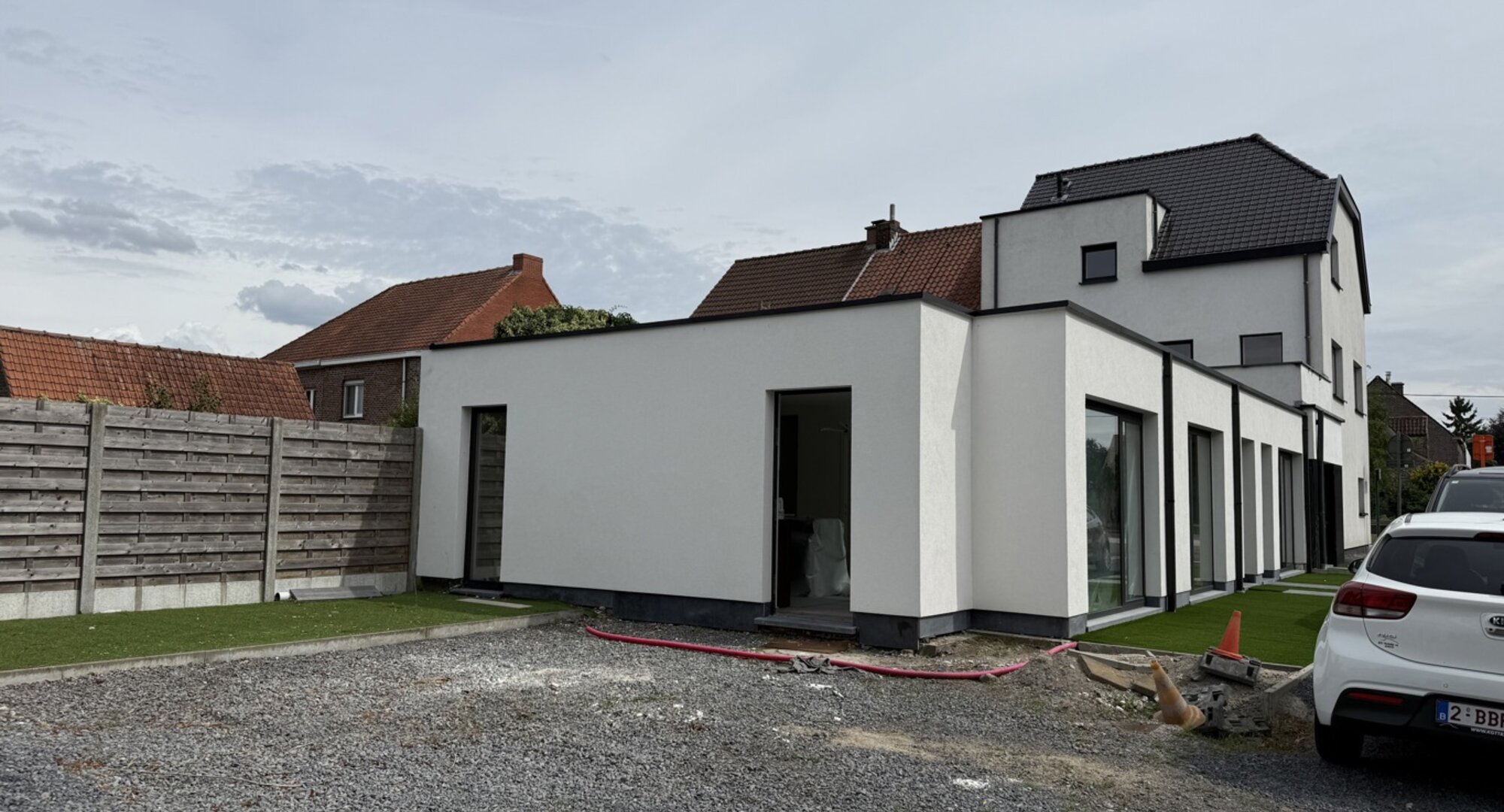 Nieuwbouwstudio dichtbij het centrum van Merelbeke