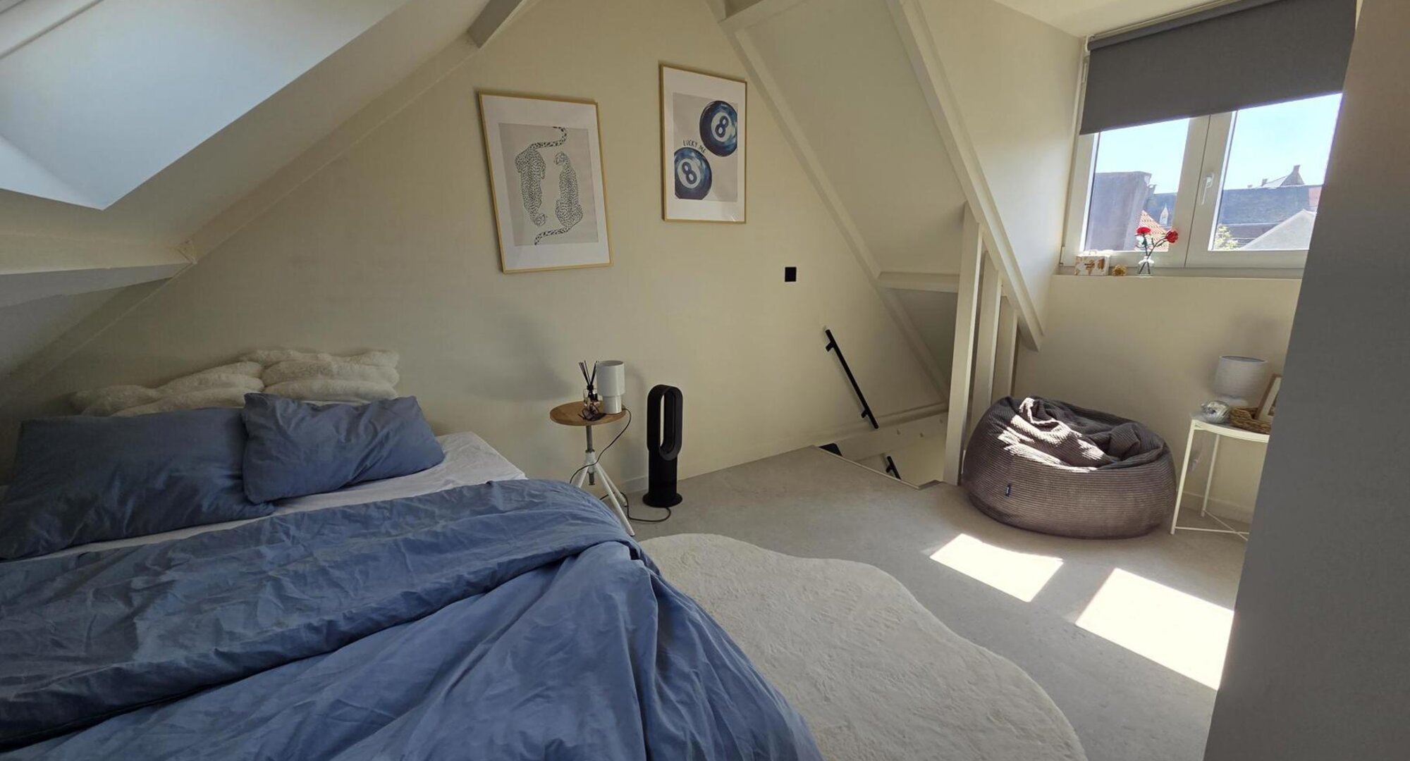 Vernieuwde duplex studentenkamer vlabij het centrum